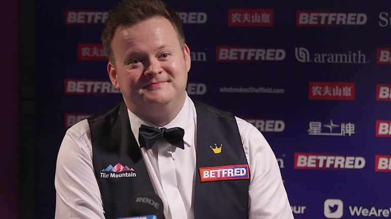 Shaun Murphy booked his place in the semi-finals of the World
Snooker Championship for the first time since 2015