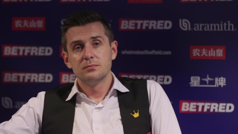 Mark Selby says that he's looking forward to playing 'scruffiest player on tour' in good friend Mark Williams