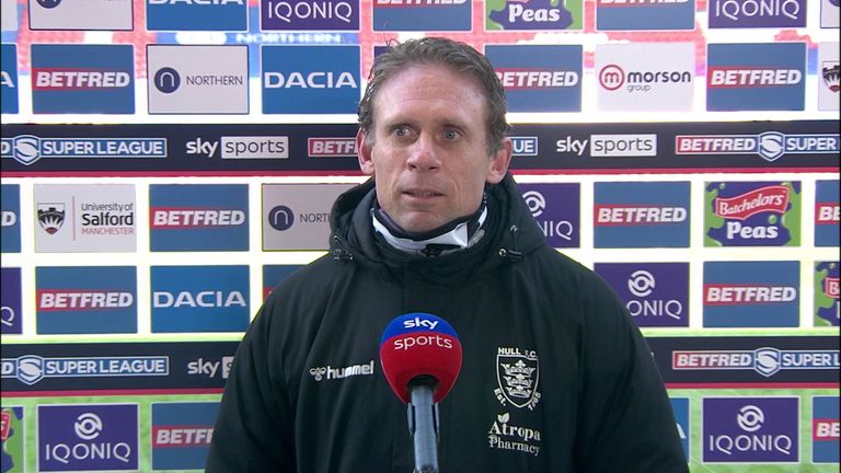 Hull FC coach Brett Hodgson was pleased at how his side finished the game as his side beat Salford 35-4.