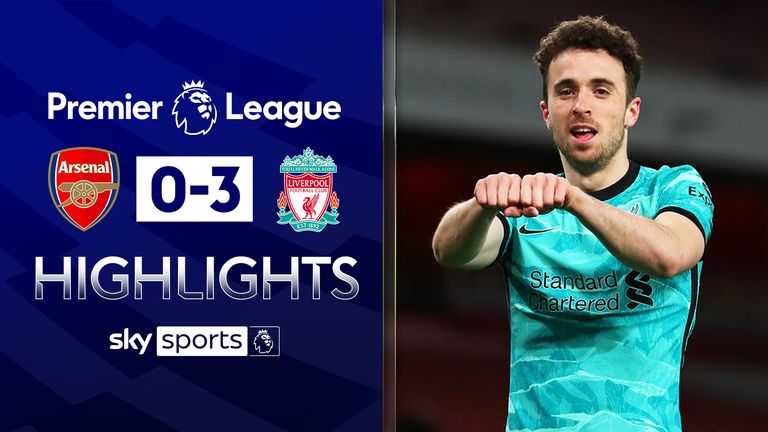 WATCH FOR FREE: Highlights of Liverpool 3-0 win over Arsenal