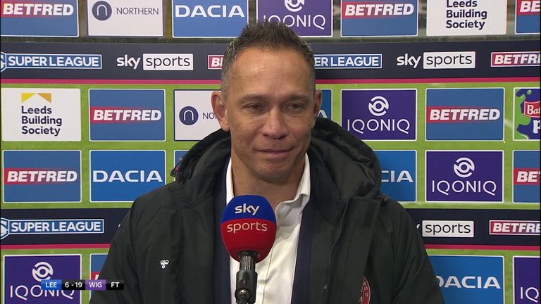 Adrian Lam felt it was a 'courageous effort' from Wigan after they edged a physical battle against Leeds