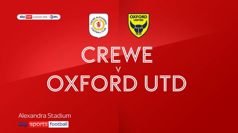 Crewe 0-6 Oxford Utd | Free to watch Football League ...