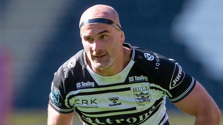 Danny Houghton racked up 85 tackles in Hull FC's draw with Warrington