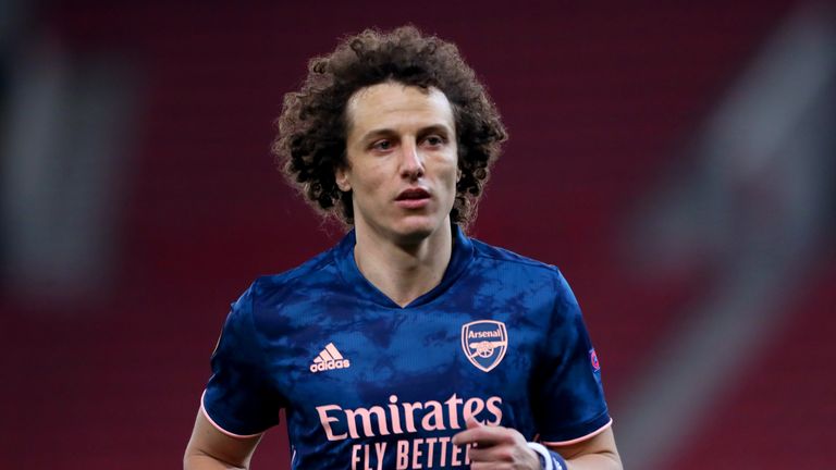 David Luiz Defender Will Leave Arsenal At The End Of The Season Football News Sky Sports