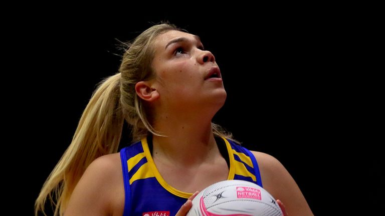 Donnell Wallam has already made his mark in England with Leeds Rhinos Netball (Image credit: Ben Lumley)