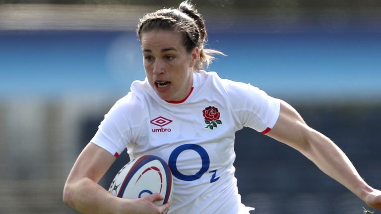 England's Emily Scarratt returns to start in the Six Nations following her recovery form a leg break 