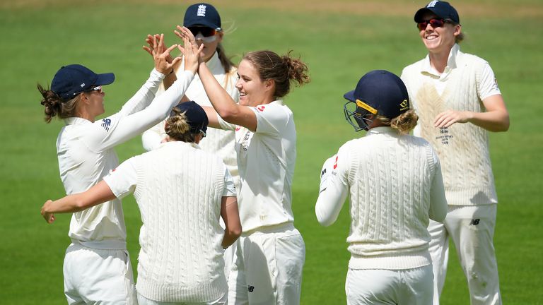 England Women drew their previous Test match, against Australia during the 2019 Ashes 