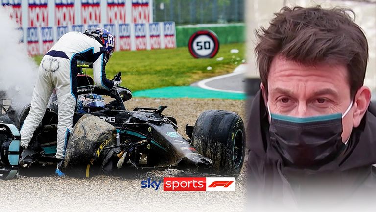 Mercedes boss Toto Wolff felt that both George Russell and Valtteri Bottas must take some responsibility for their huge collision.