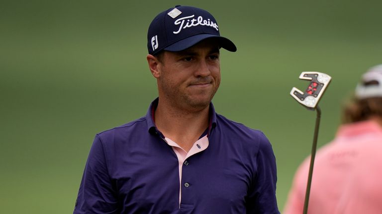 Justin Thomas won The Players Championship last month but was unable to follow up at Augusta National