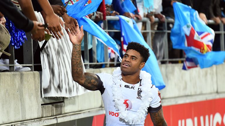Kevin Naiqama leads Fiji at this year's World Cup