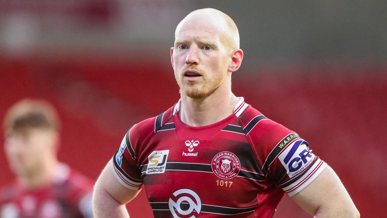 Wigan's Liam Farrell was on target in win over Huddersfield