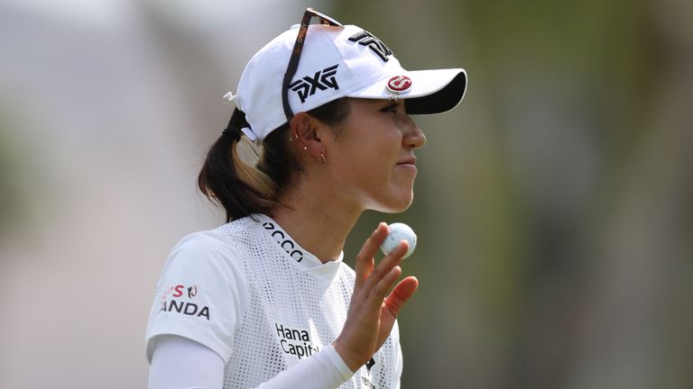 Lydia Ko made eight birds and an eagle during the last round 