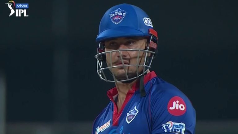 Marcus Stoinis finished the game off for Delhi Capitals