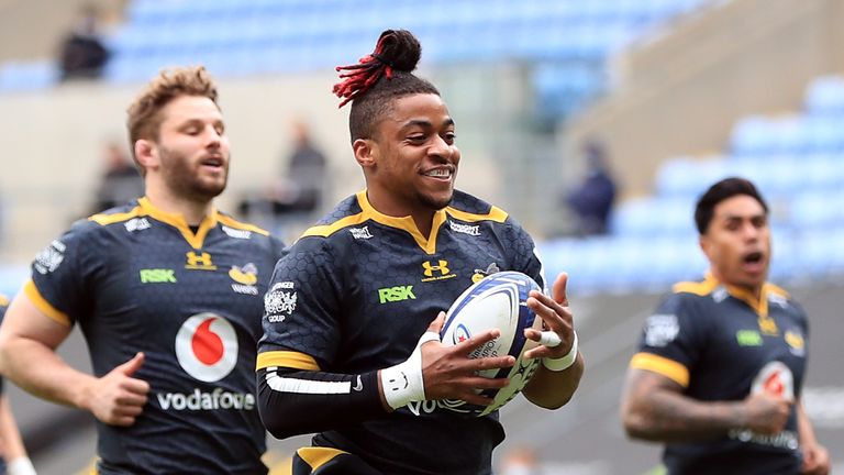 Paolo Odogwu shone on the wing for Wasps