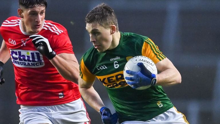 Peter Crowley in action against Cork last November