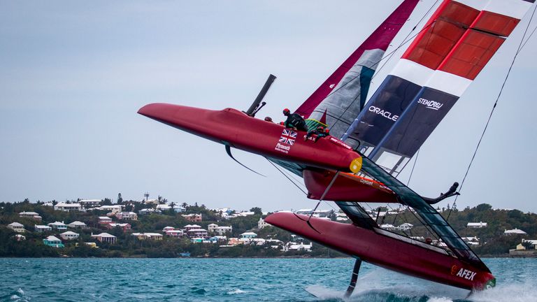 F50s are incredibly challenging boats to sail (Image Credit - Javier Salinas for SailGP)