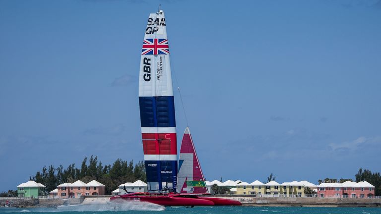 The British team will be lining up against seven other teams during eight worldwide events (Image Credit - Thomas Lovelock for SailGP)

