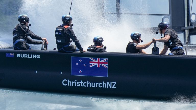 New Zealand's SailGP team had limited preparation time (Image Credit - Bob Martin for SailGP)