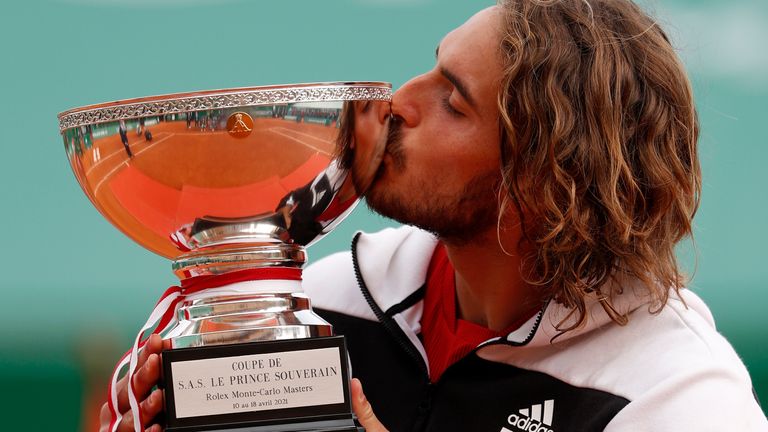 Stefanos Tsitsipas secured his maiden Masters 1000 title with victory in Monte Carlo