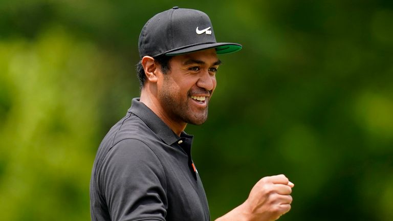 Tony Finau tied for fourth place in last year's PGA Championship 
