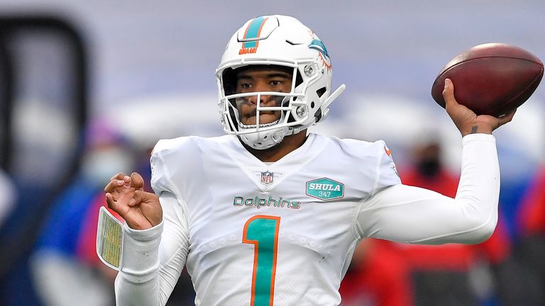 Miami Dolphins quarterback Tua Tagovailoa could do with some more offensive weapons heading into his second season in the NFL