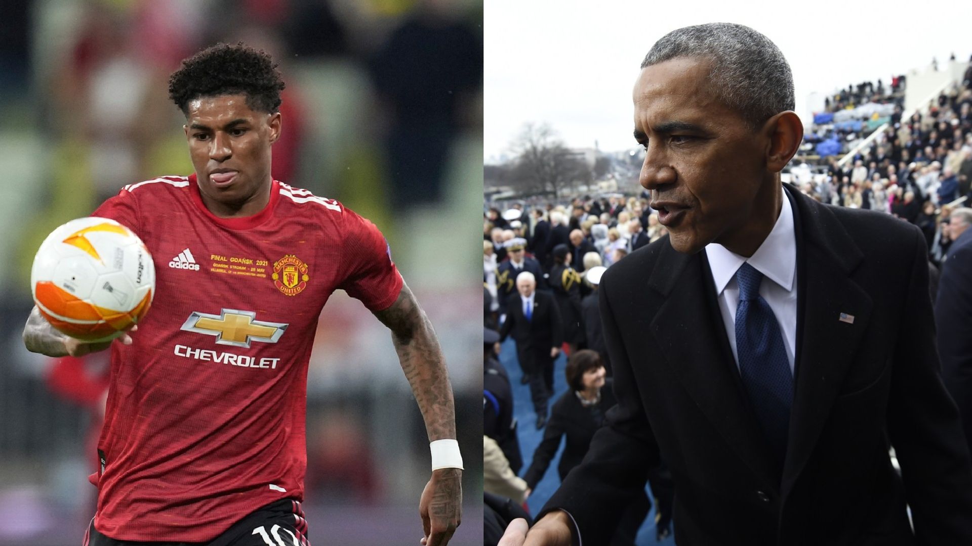 Rashford holds 'surreal' talk with Obama
