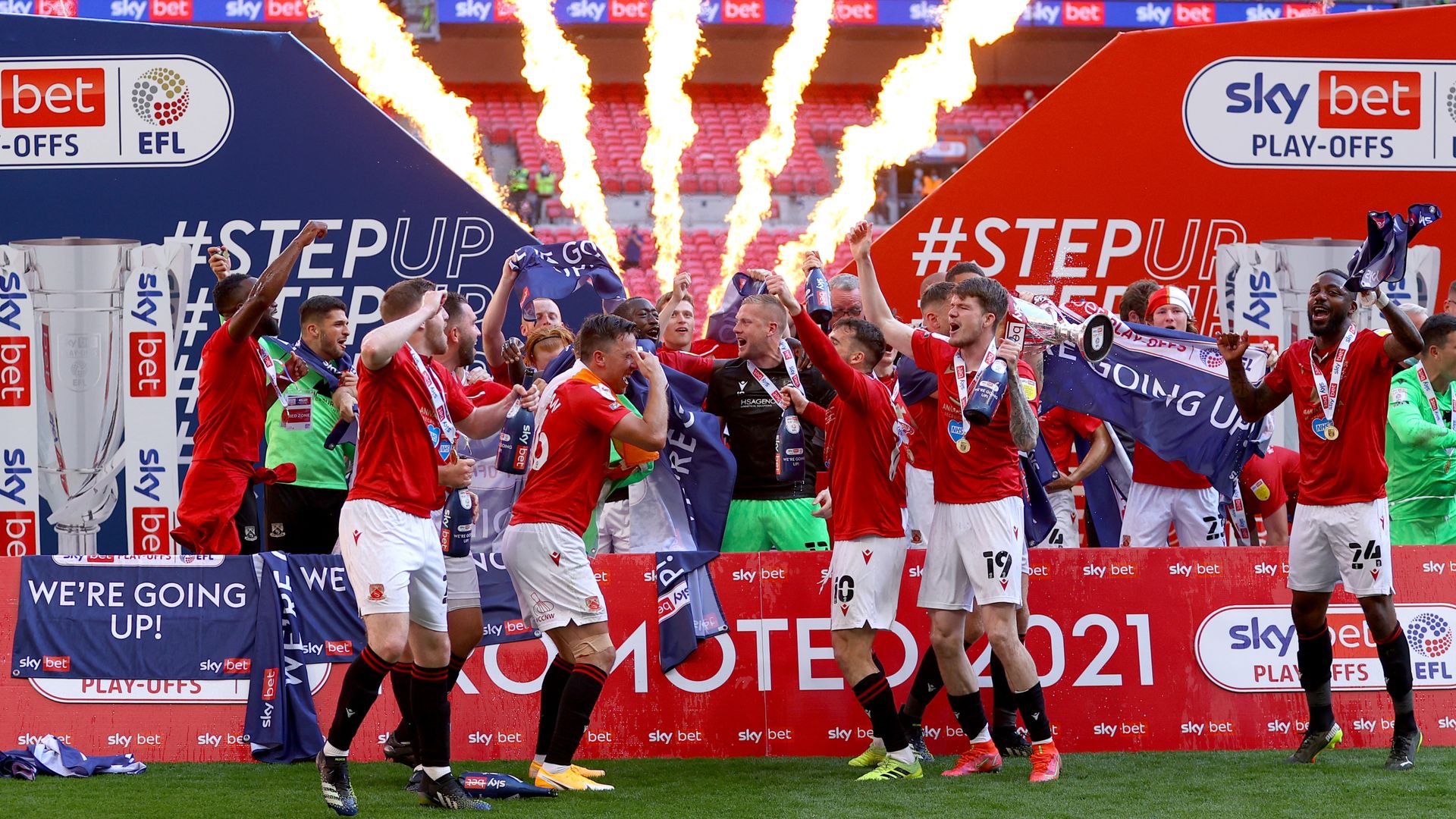Morecambe reach League One for first time in 101-year history