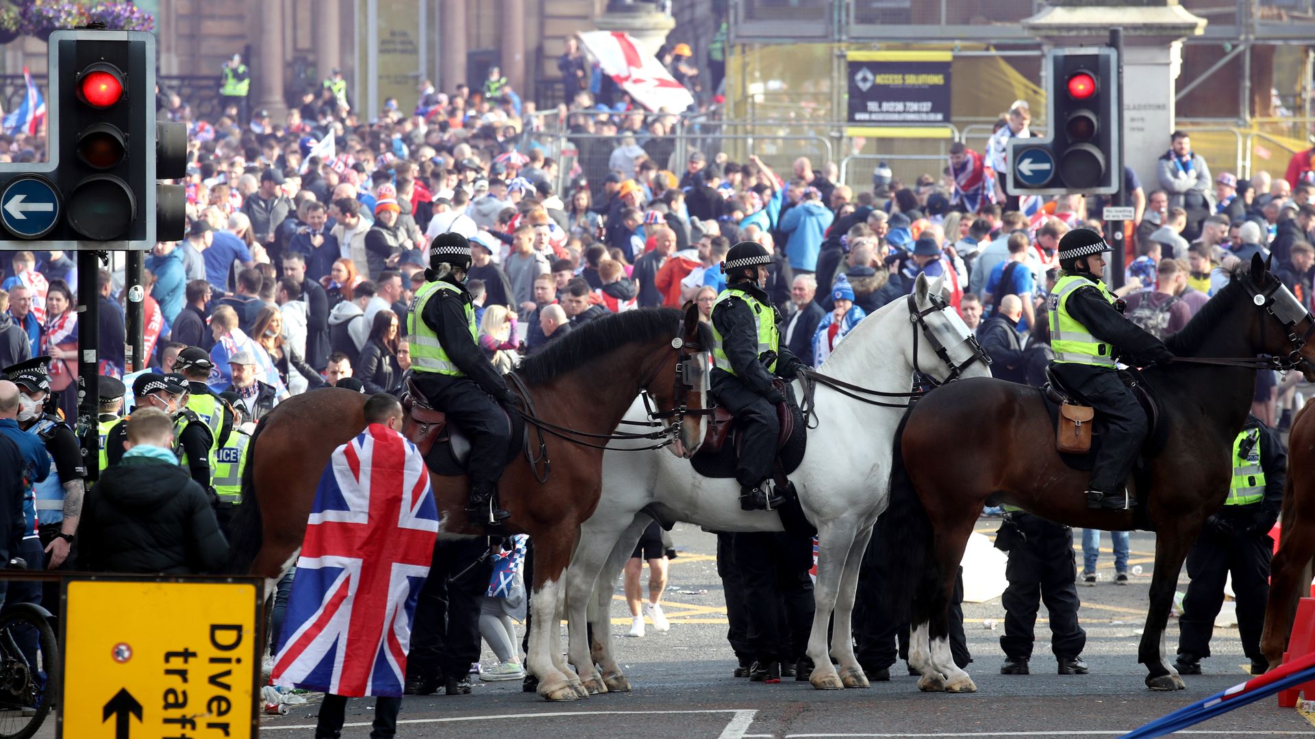 More than 20 arrested following Rangers fans' celebrations