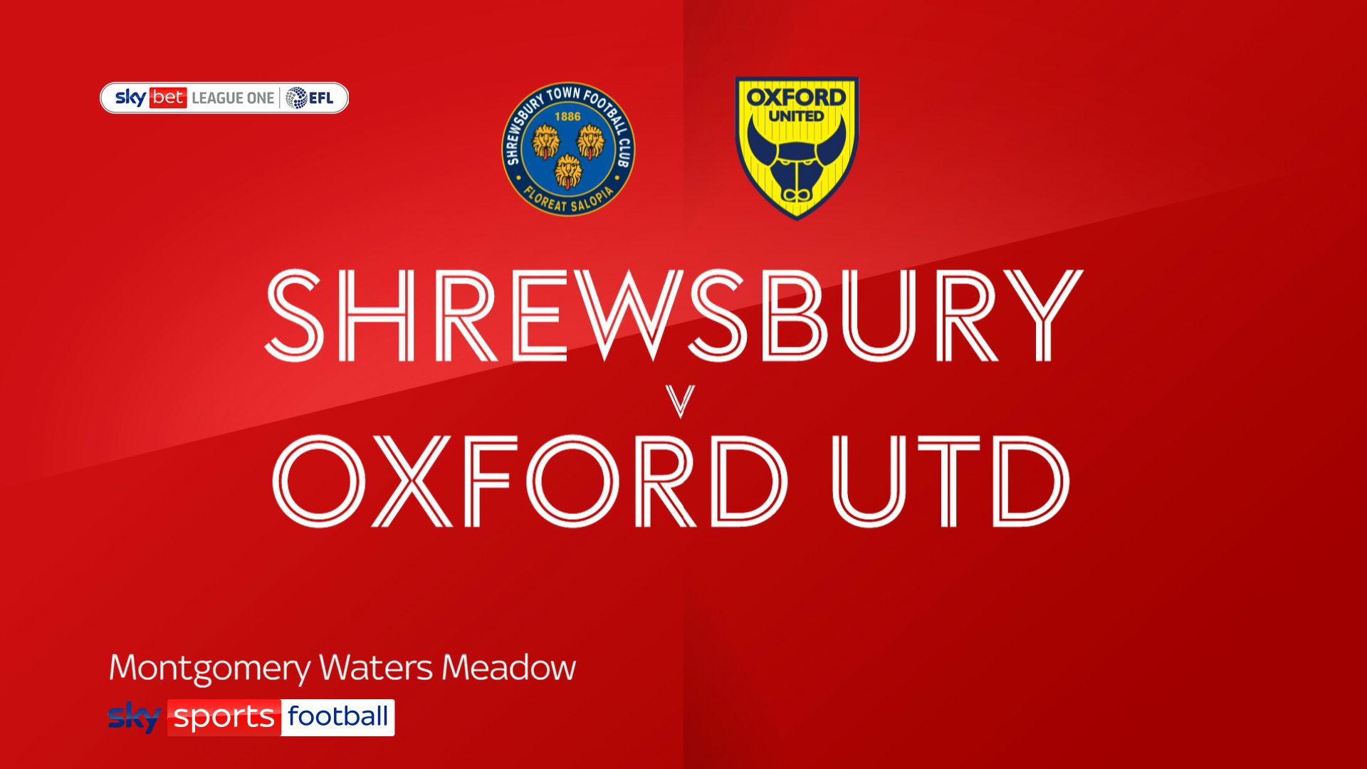 Shrewsbury hit again for a degree towards OxfordSkySports | Information