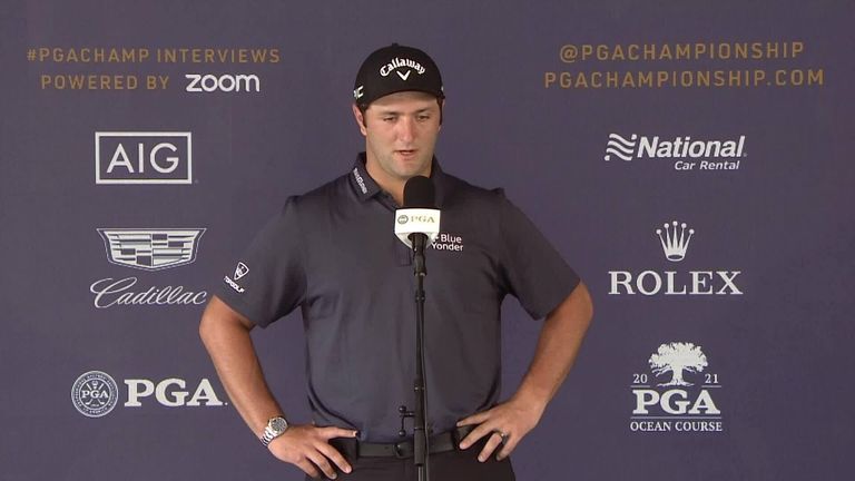 Jon Rahm looks ahead to the challenge facing the players at the PGA Championship and what his first impressions are of Kiawah Island's Ocean Course.