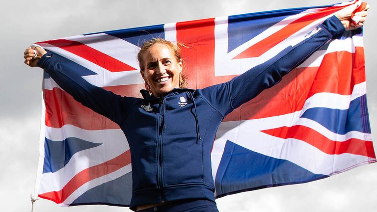 Helen Glover will be one of Team GB's rowing squad's eight returning Olympians