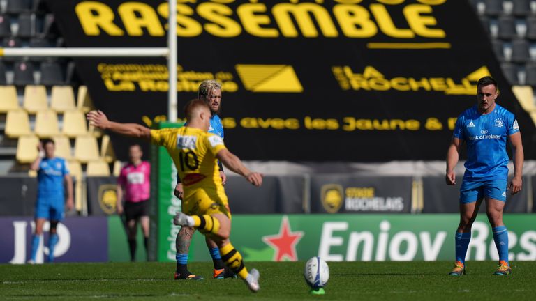Ihaia West's kicking kept La Rochelle in touching distance during the first half