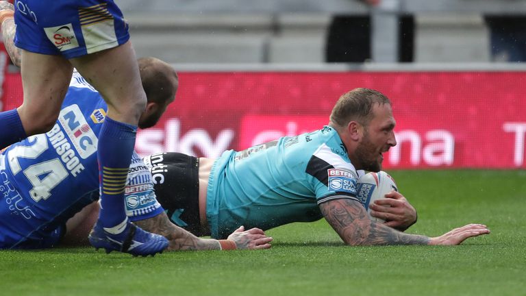 Try-scorer Josh Griffin was a big influence for Hull FC