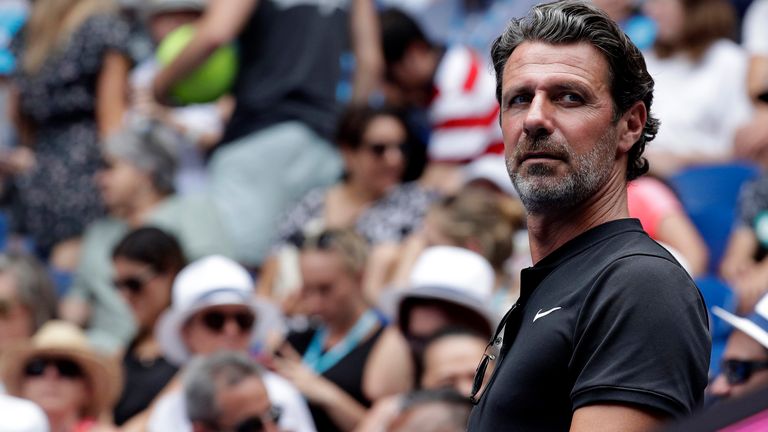 Mouratoglou observó de cerca a Raducanu en Indian Wells