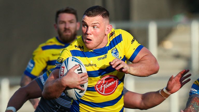 Robbie Mulhern is enjoying life at Warrington following his move