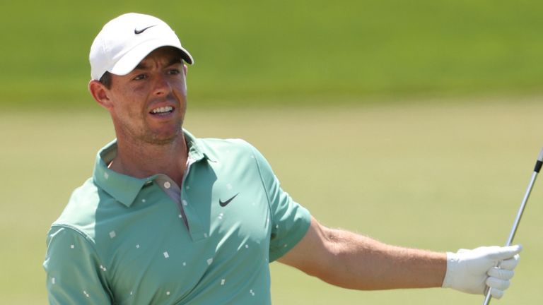 Rory McIlroy jugó junto al canadiense Adam Hadwin, quien registró un cuatro sobre 76