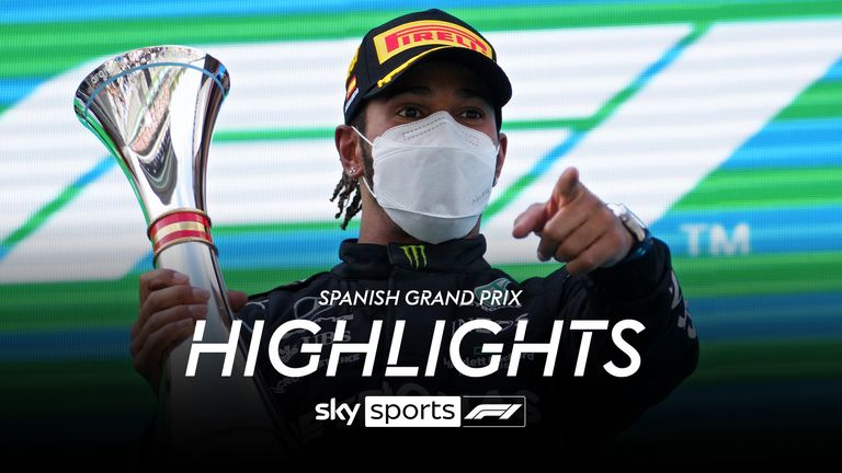 FREE TO VIEW: Watch the best bits from the Spanish GP at Barcelona as Lewis Hamilton and Max Verstappen went head-to-head for victory again.