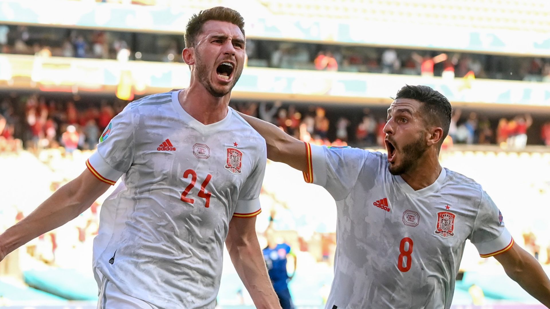 Spain thrash Slovakia to reach last 16