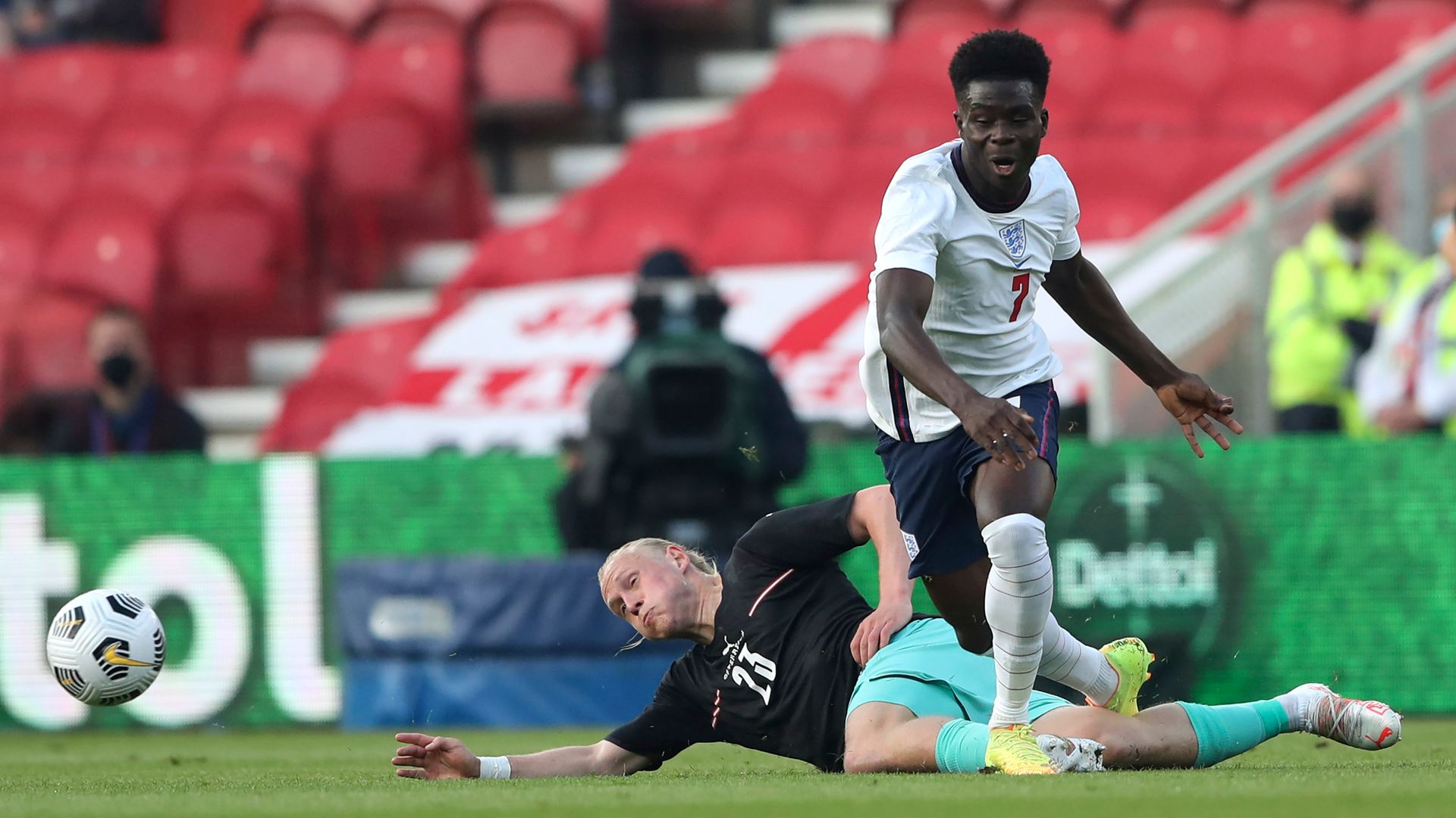 England player ratings: Saka, Grealish shine