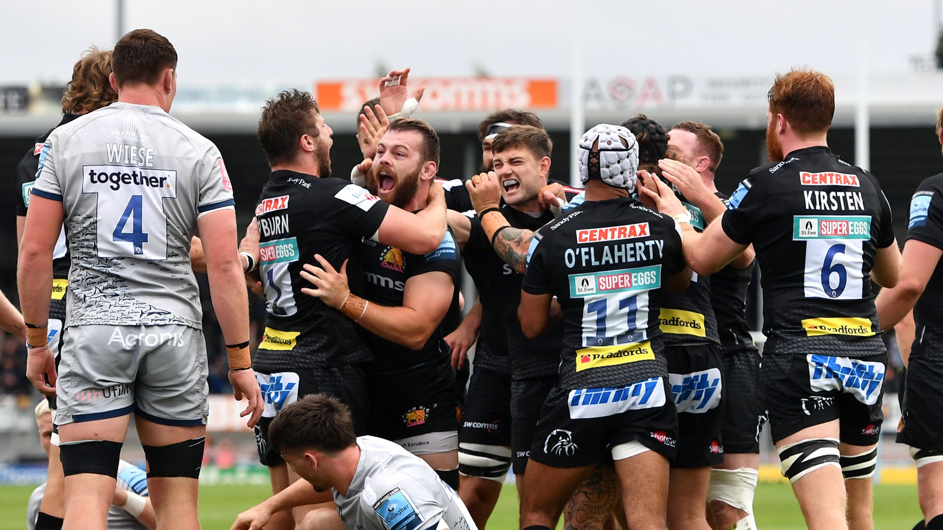 Exeter reach sixth successive Premiership Final