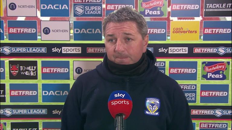 Steve Price spoke after an immense defensive display from the Wolves