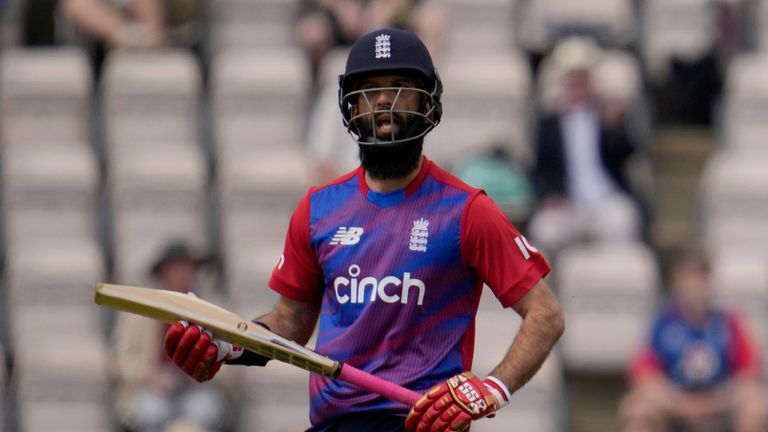 Moeen Ali est revenu du côté anglais du T20 pour le troisième match de la série contre le Sri Lanka