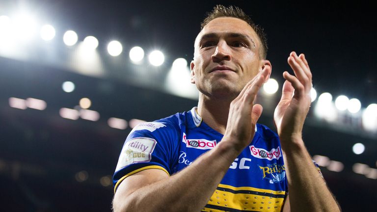 Kevin Sinfield (en la foto) y Rob Burrow fueron anunciados como patrocinadores de la Motor Neurone Disease Association el miércoles.