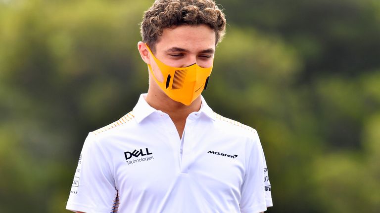 McLaren boss Zak Brown says the team have been providing support to driver Lando Norris after his watch was stolen following the Euro 2020 final at Wembley on Sunday.