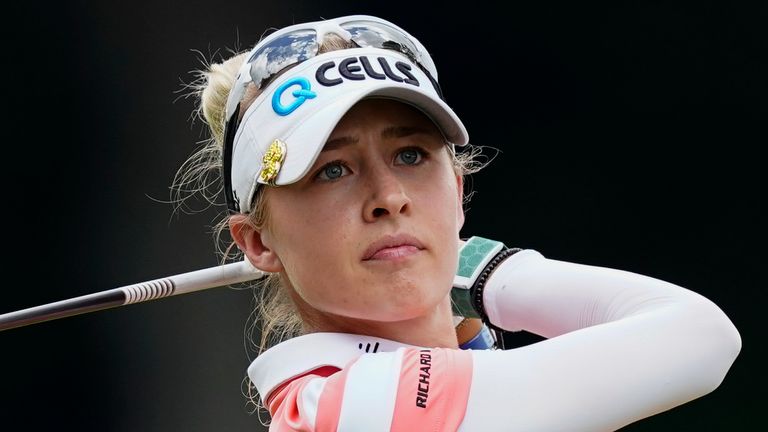 Nelly Korda is just two behind after day one