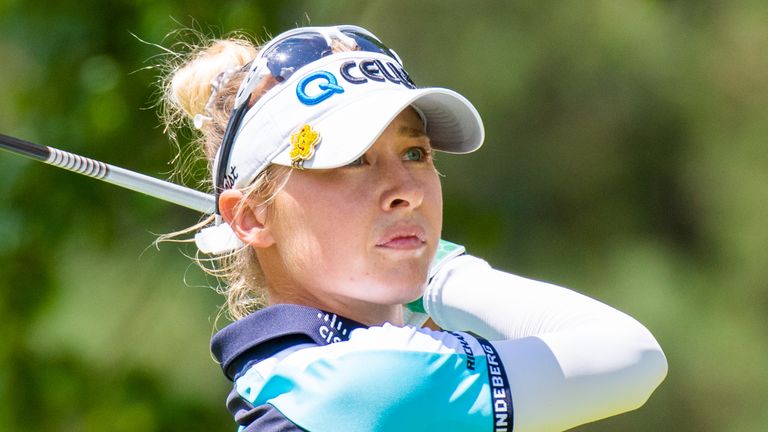 Korda made two eagles in her final-round 68