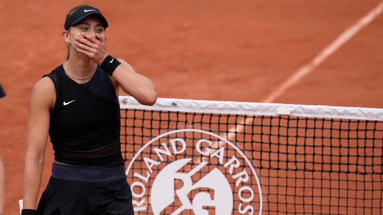 Badosa anotó 17 victorias en arcilla en 2021, más que cualquier otro jugador en el WTA Tour