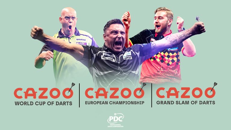 PDC announce new multi-year, multi-tournament deal with title sponsors