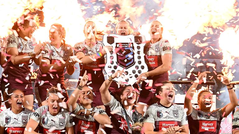Queensland secured back-to-back Women's State of Origin title on Friday