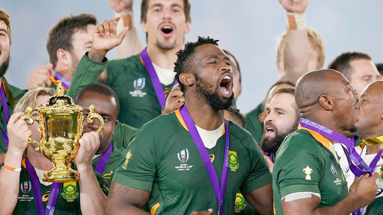 South Africa are the reigning World Cup holders